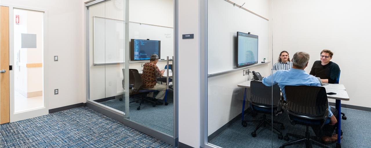 developers working together in a collaborative space